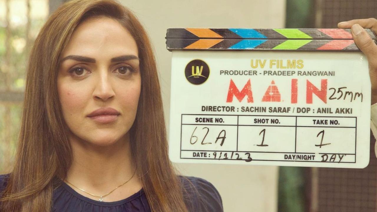 'Main': Esha Deol announces new film with Amit Sadh